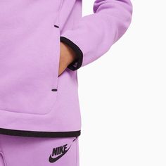 Let your kids wear the top-trendy outfit design to make your kids look cool. This Kidâ€™s Nike Sportswear Tech Fleece outfit shares an exceptional style while bringing the extreme comfortability your kids need to move freely. Color: Violet Shock Style: 26H052-P85 Tech Outfit, Ugg Slides, Fleece Outfit, Kids Sportswear, Nike Tech Fleece, Nike Tech, Tech Fleece, Nike Kids, Black Edition