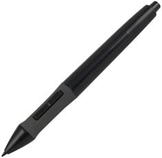 a pen that is sitting on top of a white surface with the tip pointing up