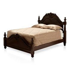 the bed is made up and ready for someone to use it in their home or office