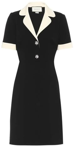 Gucci Cap, Gucci Dress, Moda Vintage, Looks Chic, Luxury Brands, White Collar, Jersey Dress, Look Fashion, Classy Outfits