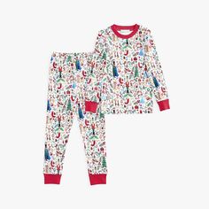 Early morning gift exchanges are even more festive in these colorful pajamas, featuring characters from the Nutcracker ballet that they'll love. Little ones stay cool and comfortable in these pure organic cotton PJs that get softer with each wash. Created by Rifle Paper Co., a stationery and lifestyle brand based in Winter Park, Florida, founded in 2009 by husband-wife team Nathan and Anna Bond. Anna's hand-painted illustrations and distinctive color palette are at the heart of the brand, and their thoughtfully designed line of stationery, home decor and gifts create moments of unexpected beauty in the real world. DETAILS THAT MATTER Made of 100% organic cotton with digitally printed design. 220-gram weight. One-piece features rib collar and cuffs. Zipper closure runs along center of one-p Colorful Pajamas, The Nutcracker Ballet, Unexpected Beauty, Anna Bond, Cotton Pjs, Nutcracker Ballet, The Nutcracker, Cotton Pajama Sets, Family Pajamas