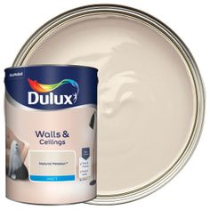 dulux wall and ceiling paint in white, with an image of a bird on it