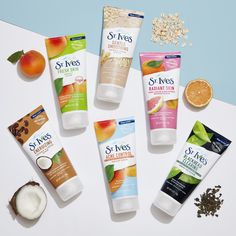 St Ives Scrub, Scrub Wajah, Oatmeal Face Scrub, Olay Body Wash, Oatmeal Scrub, Cocoa Butter Lotion, Patchy Skin, Green Tea Scrub, Apricot Scrub