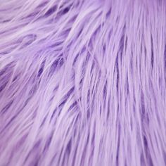 Lavender Purple Shaggy Long Pile Faux Fur Fabric (4) - Fashion Fabrics LLC Lilac Fabric, How To Make Skirt, The Right Stuff, Fur Fabric, Textile Company, Faux Fur Fabric, Fur Fabrics, Designer Throws, Lavender Purple