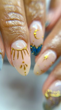 Arabic Nails Design, Marrakech Nails, Ramadan Nails, Middle Eastern Nails, Arab Nails, Indian Design Nails, Henna Inspired Nails, Morocco Nails Art, Turkish Nails