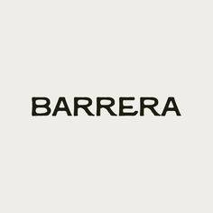 the word barren written in black ink on a white background