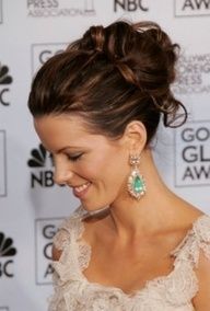 how to freelance Kate Beckinsale Hair, Loose Updo, Hair Styles 2014, French Hair, Wedding Hairstyles Updo, Kate Beckinsale, Wedding Hair And Makeup