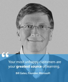 Bill Gates, founder of Microsoft | Shopify Retail Customer Service Quotes Business, Business Leadership Quotes, Customer Centricity, Customer Quotes, Bill Gates Quotes, Experience Quotes, Customer Service Quotes, Technology Quotes, Service Quotes