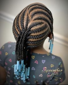 African Hairstyles For Kids, Girls Braided Hairstyles Kids, Black Kids Braids Hairstyles, African Hair Braiding Styles, Braided Hairstyle