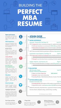 the perfect resume template for any job