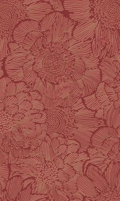 floral backdrop Red Flower Wallpaper, Red Colour Palette, Drops Patterns, Iphone Wallpaper Pattern, Wallpaper Pattern, Wallpaper Size, Red Walls, Red Wallpaper, Burke Decor