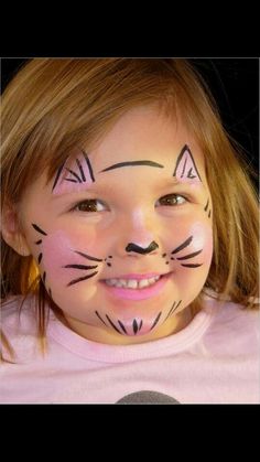 Cat Face Paint, Animal Face Paintings, Festival Makeup Glitter, Painting Face, School Kids Crafts