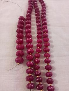 Ruby Pumpkin Natural Ruby Corundum Carving Pumpkin Beads Round Beads Gemstone String 1.Ruby Pumpkin shape 2. Ruby Corundum 3. 112 -carat weight - Approx -11 mm Size - 3.5 inch 9 piece String 4. 170 -carat weight - Approx - 10 mm Size - 6.5 inch 19 piece String 5. 167 -carat weight - Approx - 9 mm Size - 8 inch 25 piece String 6. 169 -carat weight - Approx - 8 mm Size - 10 inch 30 piece String 7, The necklace is with tassel because you can easily adjust your necklace length. 8. If you want any ch Pumpkin Beads Jewellery Indian, Pumpkin Beads Jewellery, Ruby Haram, Beads Jewellery Indian, Diwali Inspiration, Pumpkin Beads, Gold Jewelry Design, Locket Design, Gold Pearl Jewelry