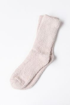 Supremely soft and cozy women's terry socks in charcoal. Guaranteed to help them feel loved and appreciated! One size fits most 98% polyester, 2% spandex Perfect addition to a care package! Cloud Socks, Essential Oil Beauty, Feel Loved, Fall Layers, Workwear Fashion, Cozy Chic, Active Wear Outfits, Care Package, Romper With Skirt