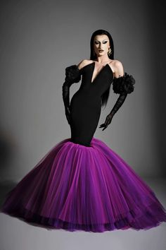 Strapless V Pleated Tulle Mermaid Gown Floral Mesh Gloves are Sold Separately Pre-Order 6-8 Weeks Final Sale Made in NYC For inquiries regarding customization email: info@christiansiriano.com Iridescent Gown, Resort 2025, Drag Ideas, Drag Queen Outfits, Fashion Vision Board, Queen Outfits, Pleated Tulle, Ellie Saab, Pink Gowns