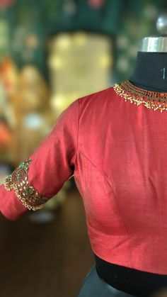 Embroidery Blouses, Embroidery Online, Saree Blouses, Embroidery Blouse, Kundan Jewellery, Work Blouse, Saree Blouse, Silk Blouse, Blouse Designs