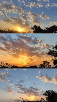 Sunset, golden hour, beautiful Sunset Aesthetic Instagram Story, Slowmotion Videos Aesthetic Sky, Fotografi Fesyen, Collage Photo Frame Design, Night Pics, Sky Pictures