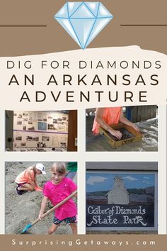 Dig for Diamonds: An Arkansas Adventure Murfreesboro Arkansas, Crater Of Diamonds, Things To Do In Arkansas, Utah With Kids, California With Kids, Arkansas Travel