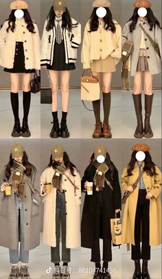 Fall Preppy Outfits, Korean Winter Outfits, Korean Fashion Fall, Fall Winter Outfit Ideas Korean Style, Korean Atum Outfits, Autumn Outfits In China, Japanese Fall Fashion 2023, Japan Fashion Winter Outfits, Japan Inspo Outfit, Japan Autumn Outfit Ideas, Outfit Ideas For Korea Trip