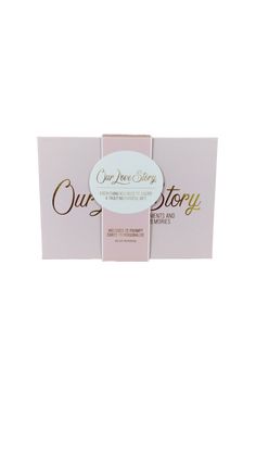 the packaging for our story perfume