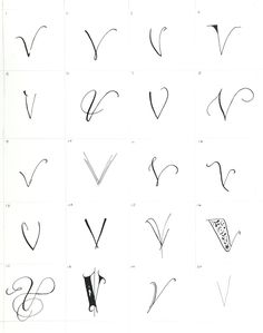 some type of calligraphy written in cursive writing with the letter s on it