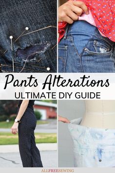 the ultimate guide to how to make your own pants