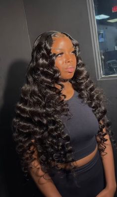 Birthday Dinner Dresses Classy Elegant, Jet Black Wig, Korean Hairstyles, Braided Hairstyles For Black Women Cornrows, Frontal Wig Hairstyles, Birthday Hairstyles, Stunning Hairstyles, Frontal Hairstyles