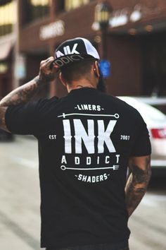 Liners & Shaders Unisex Tee – InkAddict Mens Tshirts Fashion, Outfit Maker, Size Label, Combed Cotton, Mens Tees, Shirt Design, Cotton Tee, Michigan