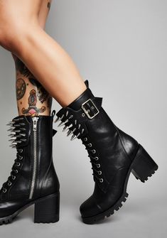 Heeled Combat Boots, Occult Clothing, Punk Shoes, Sequin Boots, Patent Boots, Punk Boots, Glitter Boots, Harness Boots, Punk Rock Fashion