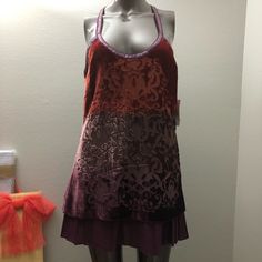 Sequin Bikini Straps, T-Back Sequins Strap In Back, Red Plum And Purple Colors Nyc Wardrobe, Purple Drapes, Free People Black Dress, Mini Tunic Dress, Long Sleeve Boho Dress, Ruffle Bodycon, Red Plum, Free People Mini Dress, Pink Tunic