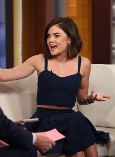 Lucy Hale Short Hair, Gamine Outfits, Short Hair Outfits, Cute Bob Haircuts, Long To Short Hair, A Bob, Lob Hairstyle