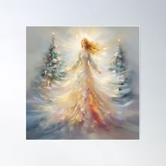 High-quality posters to hang in dorms, bedrooms or offices. Multiple sizes are available. Printed on 185gsm semi gloss poster paper. Additional sizes are available. Angel Christmas tree holiday print Angel Suncatcher, Angel Paintings, Heart Surgeon, Angel Christmas Tree, Angel Images, Lion Pictures, Christmas Card Art, Angel Tree, Angel Painting