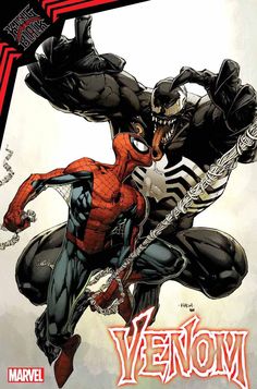 the cover to spider - man and venom