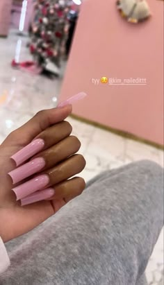 Plain Acrylic Nails, Nails Plain, Tapered Square Nails, Plain Nails, Dope Nail Designs