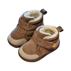 GERsome Newborn Baby Boys Girls Snow Winter Boots Infant Toddler Soft Sole Winter Warm Crib Booties Shoes SOFT&COMFORTABLEThese Princess Shoes are made of soft materials, providing a comfortable experience for babies when they wear them. They are perfect for little ones who are learning to walk and run. The shoes do not contain any ingredients that may harm the baby's skin, so parents can choose them with confidence NON-SLIP&SUPPORTThe sole of these shoes is made of rubber, which not only makes Toddler Moccasins, Newborn Baby Boys, Sock Booties, Booties Shoes, Princess Shoes, Walker Shoes, Shoes Soft, Slippers For Girls, Snow Winter