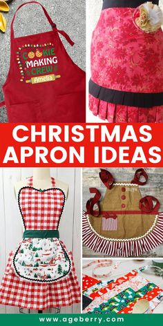 christmas apron ideas for kids to make