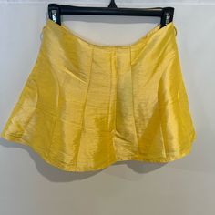 Both Skirts Are A Size Small. Yellow Skirt Has A Small Mark That May Just Be A Wrinkle (I’m Not Sure). Black Skirt Has No Imperfections. Black Skirt Is New But Didn’t Come With A Tag. All Offers Welcomed. Spring Party Pleated Shorts, Spring Party Short Pleated Skirt, Yellow Flared Party Skirt, Yellow Stretch Pleated Skirt, Yellow Mini Skirt For Party, Yellow Pleated Stretch Skirt, Yellow Pleated Party Bottoms, Yellow Pleated Skirt For Party, Yellow Flowy Skirt For Party