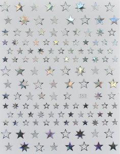 Silver Star Stickers - Pampered Pretties Girly Car, Pretty Cars, Silver Stars, Home Decor Decals, Stars, Silver, Fabric