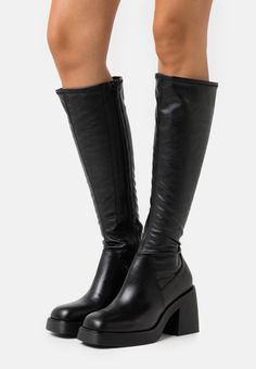 Vagabond BROOKE - Platform boots - black Vagabond Brooke, Vagabond Boots, Staple Shoes, Black Platform Boots, Fancy Shoes, Aesthetic Shoes, Beautiful Boots, Crazy Shoes, Pretty Shoes