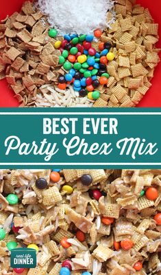 the best ever party chex mix recipe