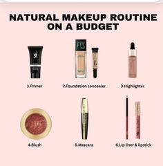 Makeup Tutorials For Beginners, Beginner Makeup Kit, Step By Step Makeup, Makeup Order, Makeup Brushes Guide, Learn Makeup, Beginners Eye Makeup, Simple Makeup Tips