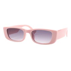 Toddlers & Little Girls Sunglasses Stylish Hipster Rectangular UV 400 This is your little girl's one-stop-shop for fashionable UV protection! These hipster style, rectangular shape sunglasses are the cutest - she'll be super cool and totally safe from the sun's rays. Keep your cutie stylish and trendy! Measurements: 5 1/16" (128 mm) Width x 1 5/16" (33 mm) Height Lens width: 44 mm Lens height: 28 mm Bridge: 15 mm Arm: 129 mm 100% UV 400 Protection Polycarbonate Lens Soft pouch included One Size Girls Sunglasses, Shape Sunglasses, Hipster Style, Girl With Sunglasses, Stylish Sunglasses, Hipster Fashion, Kids Sunglasses, Super Cool, Uv Protection