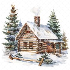 20 High-Quality Snowy Log Cabin Clipart - Snowy log cabin digital watercolor JPG instant download for commercial use - Digital download This set includes: * 20 individual files (JPG files, 5-6 inch, 2000px x 2000px) License: When you acquire products from ClipartArtist, you are consenting to our terms of use, which grant you the freedom to utilize them for both personal and commercial purposes. Welcome to the world of artistry and inspiration, where creativity knows no bounds. Our "Watercolor Cl Snowy Log Cabin, Log Cabin Art, Cabin Clipart, Watercolor Cabin, Watercolour Landscapes, Ginger House, Watercolor Branding, Picture Stand, Digital Elements