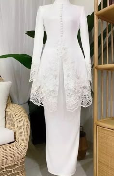 Nikah Outfit, Muslimah Wedding Dress, Nikah Dress, Muslimah Wedding, Bride Dress Simple, Wedding Dress Outfit, Classy Wedding Dress