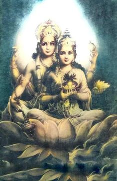 an image of two women sitting on top of each other with flowers in their hands