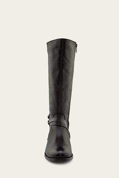 Melissa Belted Tall Boot | The Frye Company The Frye Company, Antique Brass Hardware, Gorgeous Leather, Tall Boot, Equestrian Style, Winter Clothes, Tall Boots, Bags And Accessories, Leather Shoes