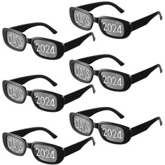 PRICES MAY VARY. Ample Quantity for Widespread Joy: be ready for instant fun with our pack of 6 graduation eyeglasses; Suitable for sharing with family, they make for an excellent addition to the 2024 graduation decorations, enriching the celebration with joy and laughter Quality Material for Enduring Performance: these 2024 graduation eyeglasses are constituting from quality PC materials; The lightweight and colorless design makes them suitable for long time wear without distortion or breakage, Senior Glasses Ideas, Class Of 2024 Aesthetic, Senior Glasses, Prom Sunglasses, Prom Glasses, Graduation Sunglasses, Sunglasses Decoration, 2024 Sunglasses