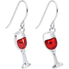 Product Details Hypoallergenic jewelry for sensitive skin A great pair of earrings for any red wine connoisseur. Adorable wine glass earrings for pierced ears designed with stainless steel ear wires and a red wine glass charm. Specifications: Rhodium Plated French Earwires, .75 Inch Lead and Nickel Free Charms  | Earrings - Don't Forget Your Lobes! Your First Piercing Deserves Just As Much Love As Any Other Body Piercing, So We Made Sure To Offer A Huge Selection Of Fashion Earrings, With Many A Wine Glass Charm, Celtic Earrings, Round Dangle Earrings, Wine Connoisseur, Wine Glass Charms, Hypoallergenic Jewelry, Stainless Steel Earrings, Online Earrings, Glass Earrings