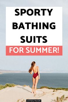 Looking for sporty bathing suits for summer? Find the best activewear swimsuits for women who love fitness. Some are modest with shorts and some are casual, simple, and stylish. These suits are perfect for curvy girls or any body type. Choose from  Bikinis or One Piece. #summerstyle #swimwear #activewear Modest Swim Suit, Sporty Suit, Swimsuit For Body Type