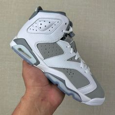 Jordan 6 “Cool Grey" 5.5y=Women 7. Brand New In Box 100% Authentic. Fast Shipping All Sales Final Jordan 6 Cool Grey, Shoes Jordan, Jordans Women, Womens Jordans, Jordan 6, Grey Women, Jordan Shoes, Casual Sneakers, Womens Sneakers